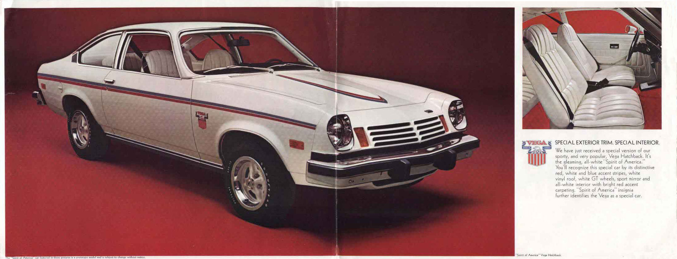 1974 Chevrolet Vega Brochure - Spirit of America Page 2